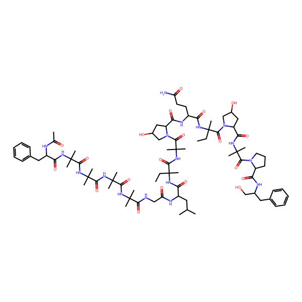 2D Structure of Cephaibol A
