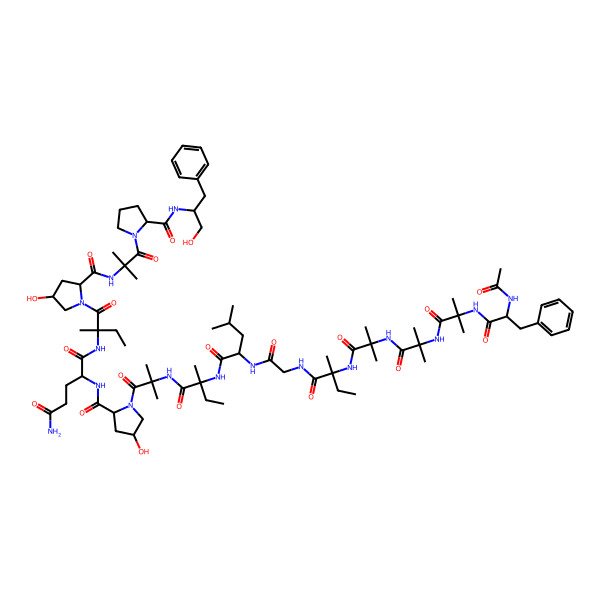 2D Structure of Cephaibol B