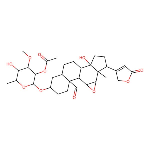 2D Structure of Cerbertin