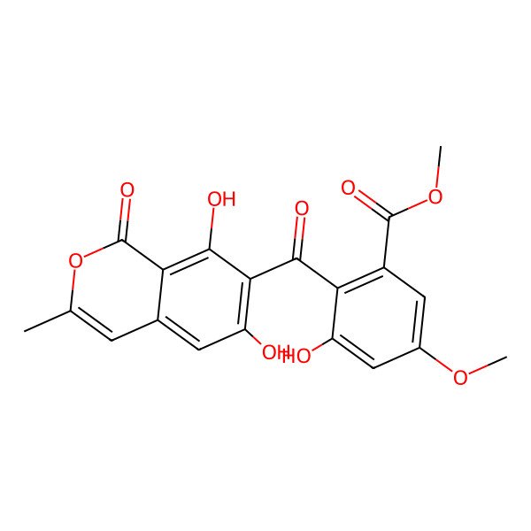 2D Structure of cercophorin A