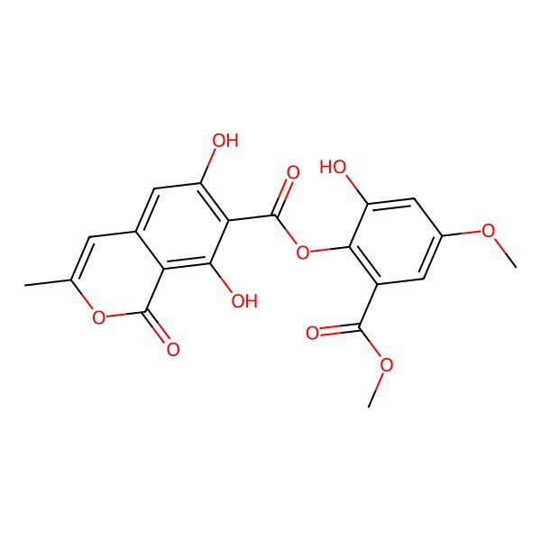 2D Structure of Cercophorin C