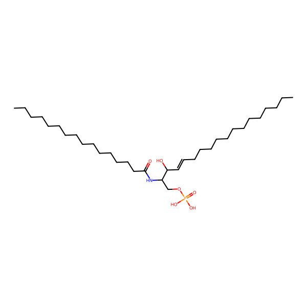 2D Structure of CerP(d18:1/16:0)