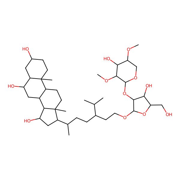 2D Structure of Certonardoside B2