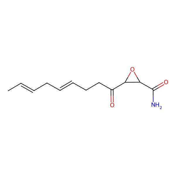 2D Structure of Cerulenin