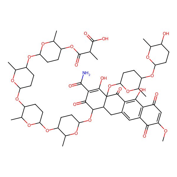 2D Structure of Cervimycin D