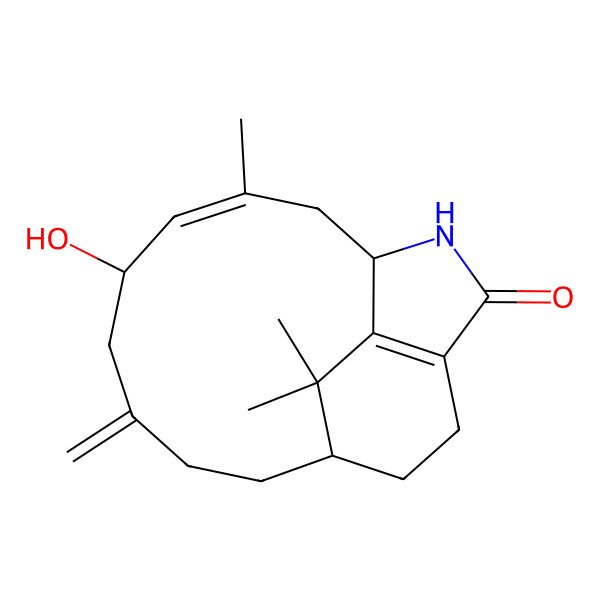 2D Structure of Cespitulactam D