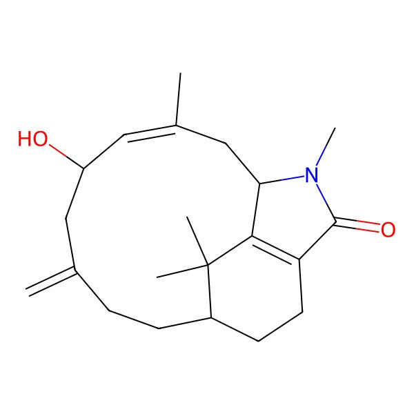 2D Structure of cespitulactam H