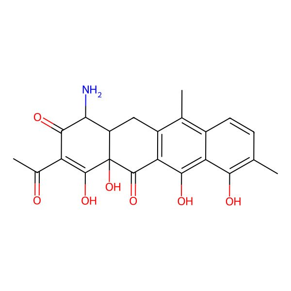 2D Structure of Cetocycline