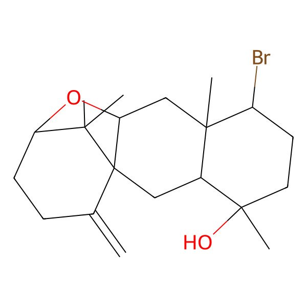 2D Structure of Kahukuene A