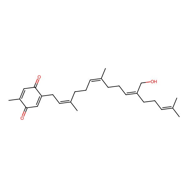 2D Structure of Chabrolobenzoquinone E