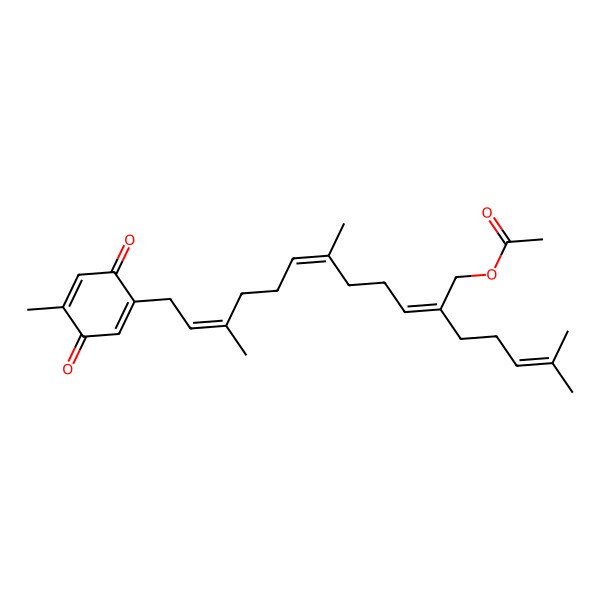 2D Structure of Chabrolobenzoquinone F