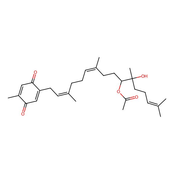 2D Structure of Chabrolobenzoquinone H