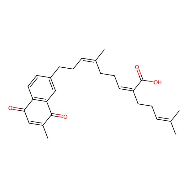 2D Structure of Chabrolonaphthoquinone A