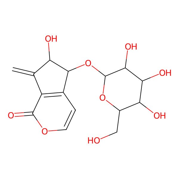 2D Structure of Chaenorrhinoside