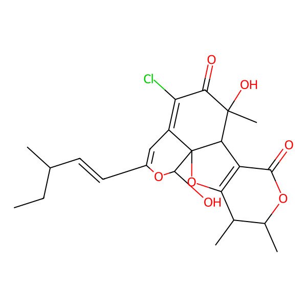 2D Structure of Chaephilone C