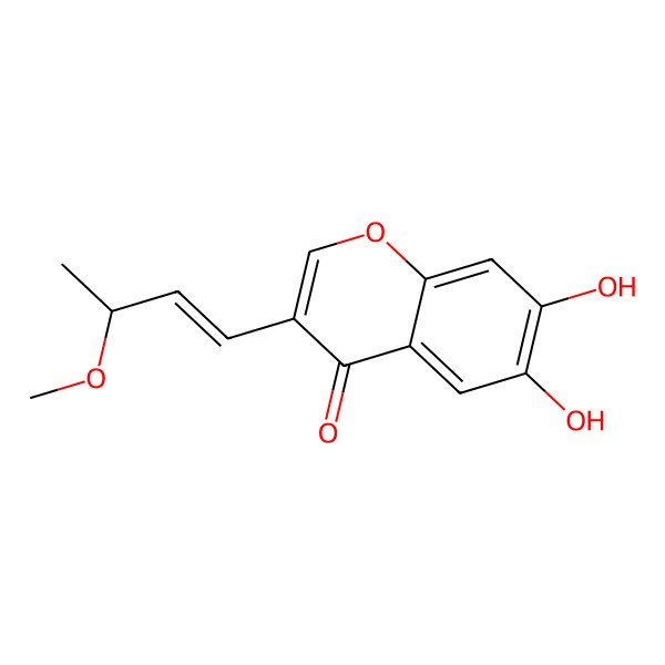 2D Structure of Chaetochromone B