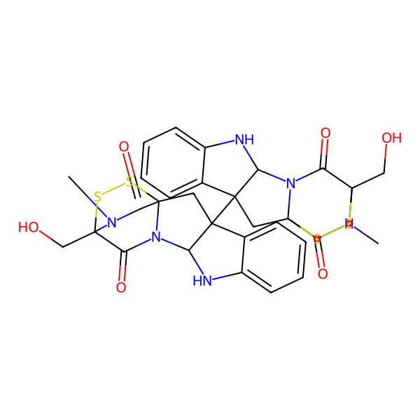 2D Structure of Chaetocin