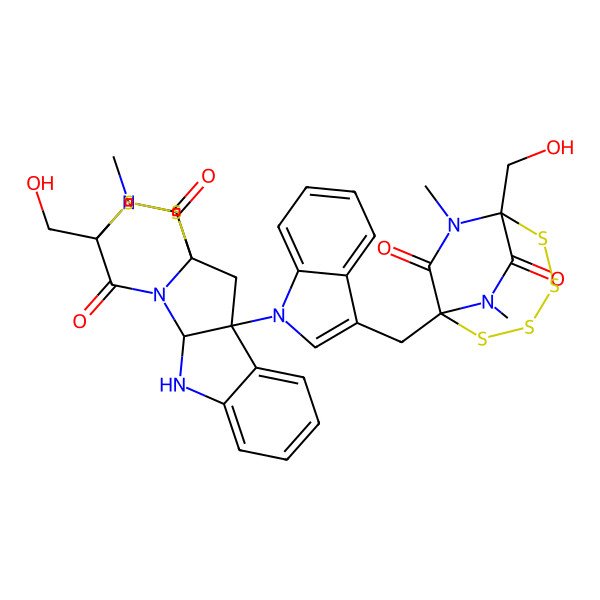 2D Structure of Chaetocochin G/H