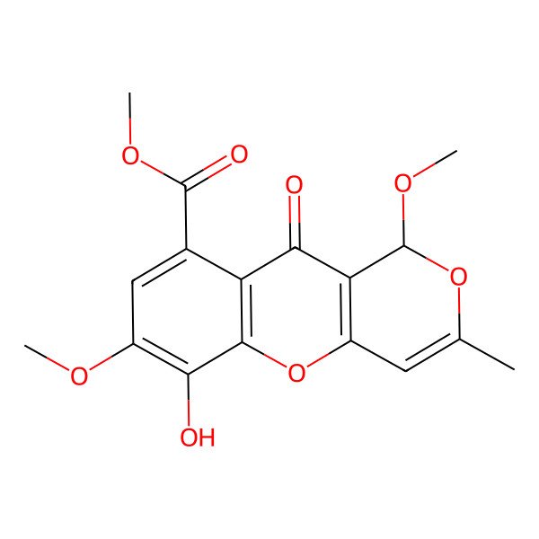 2D Structure of Chaetocyclinone A