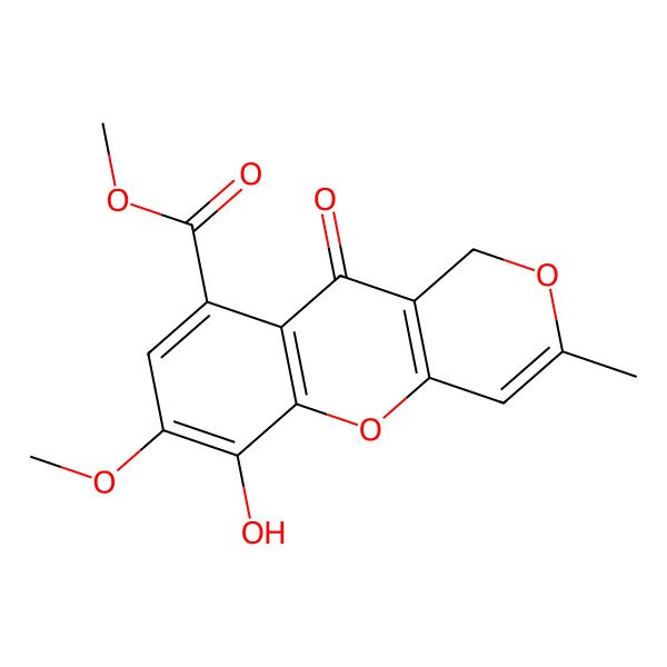 2D Structure of Chaetocyclinone B