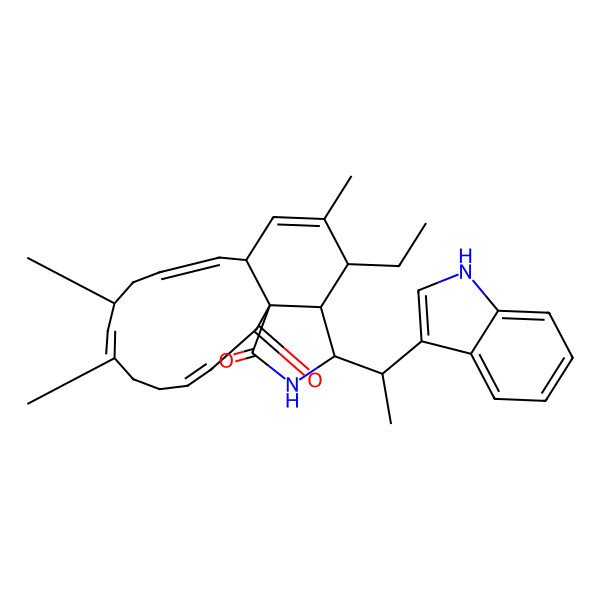 2D Structure of Chaetoglobolsin-510