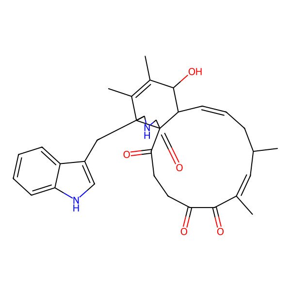 2D Structure of Chaetoglobosin G