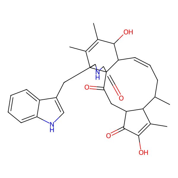 2D Structure of Chaetoglobosin V