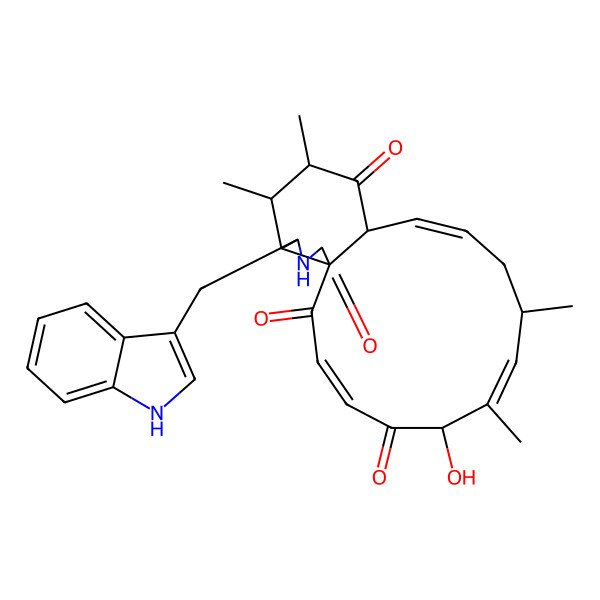 2D Structure of Chaetoglobosin Z