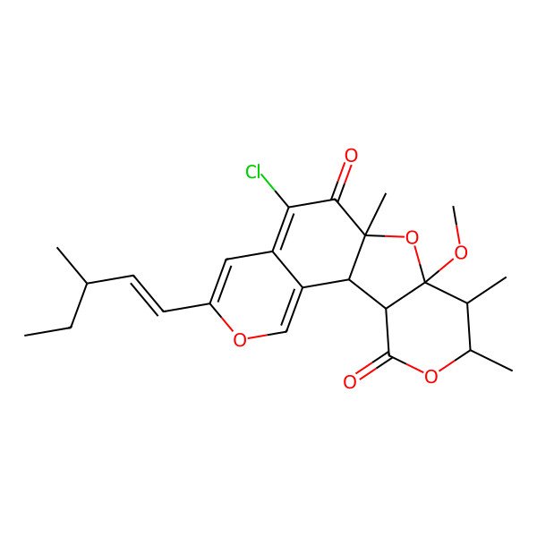 2D Structure of Chaetomugilin E