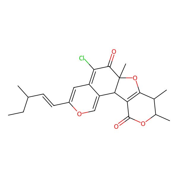 2D Structure of Chaetomugilin F