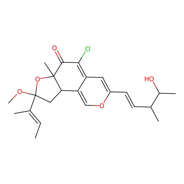 2D Structure of Chaetomugilin K