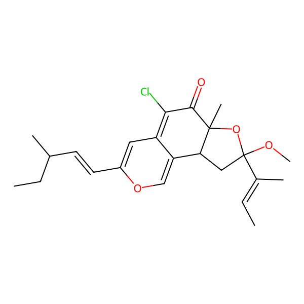 2D Structure of Chaetomugilin L
