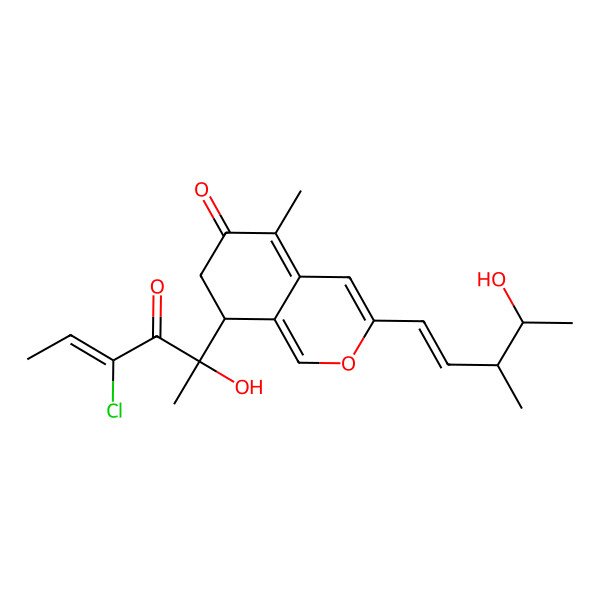 2D Structure of Chaetomugilin P