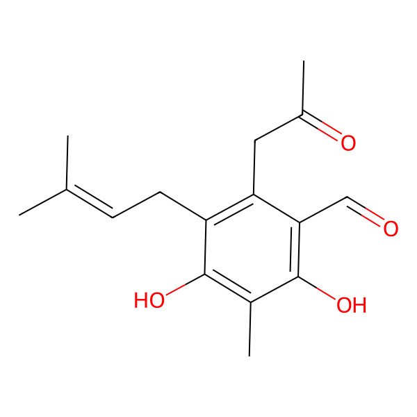 2D Structure of Chaetophenol A