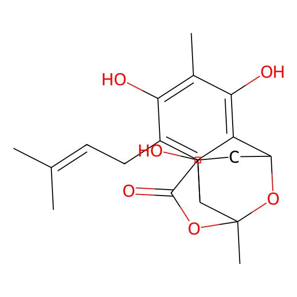 2D Structure of Chaetophenol C