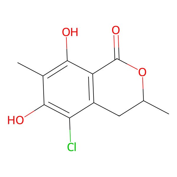 2D Structure of Chaetosemin G