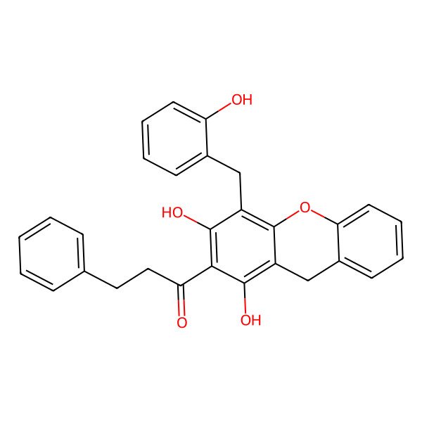 2D Structure of Chamuvaritin 2D Structure of Chamuvaritin