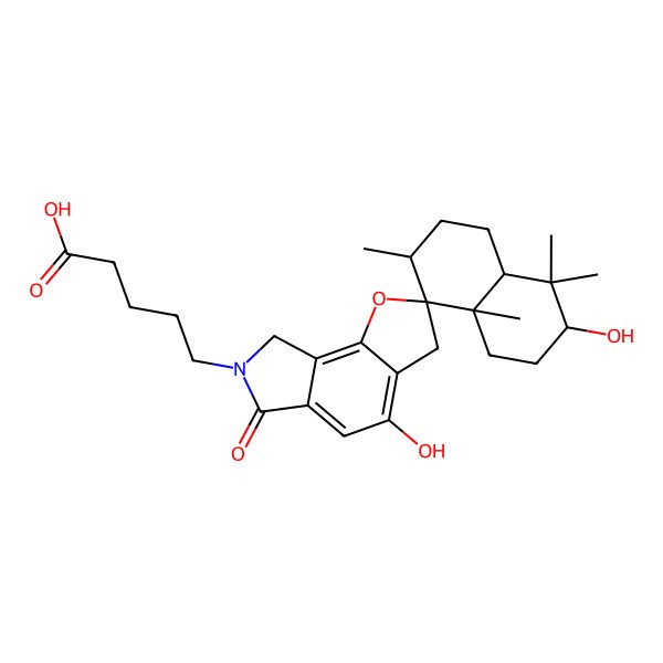 2D Structure of Chartarlactam B