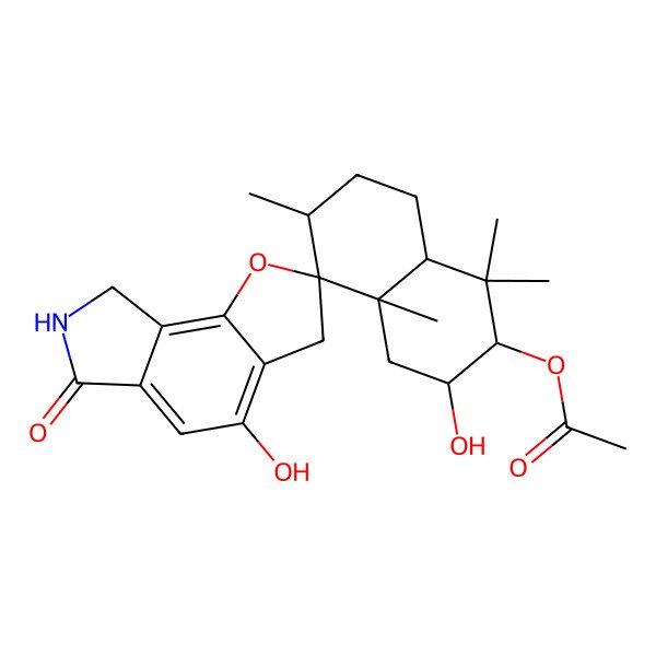 2D Structure of Chartarlactam K