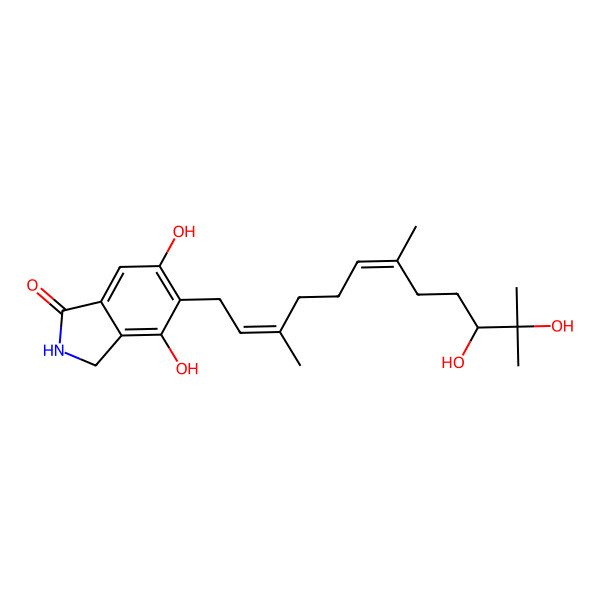 2D Structure of Chartarutine A