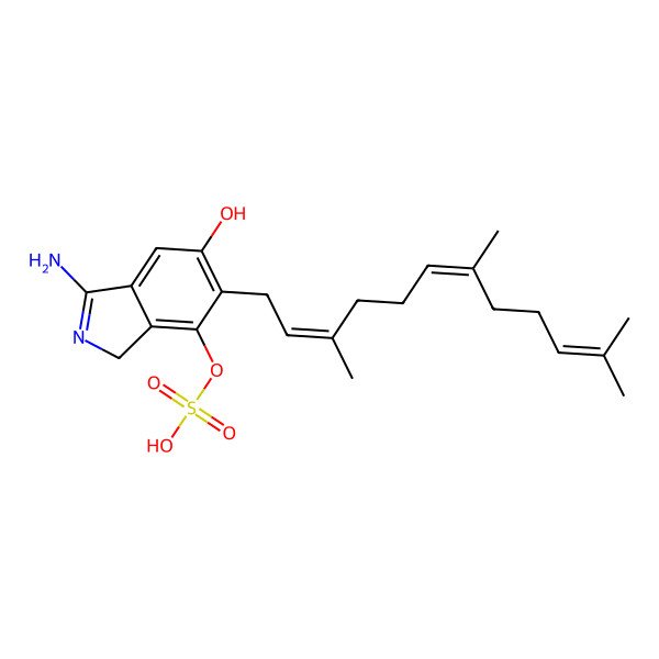 2D Structure of Chartarutine D