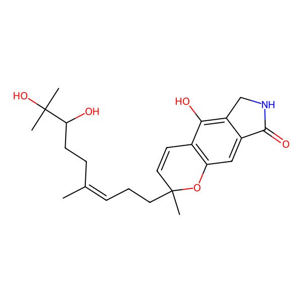 2D Structure of Chartarutine E