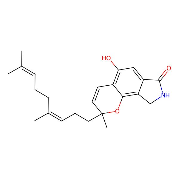 2D Structure of Chartarutine H