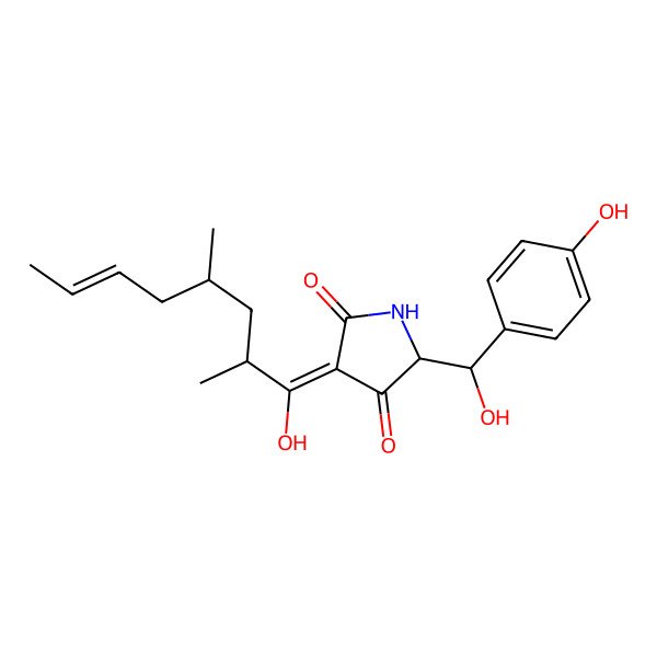 2D Structure of Chaunolidine A