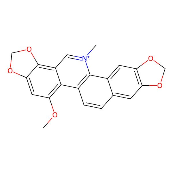 2D Structure of Chelirubine