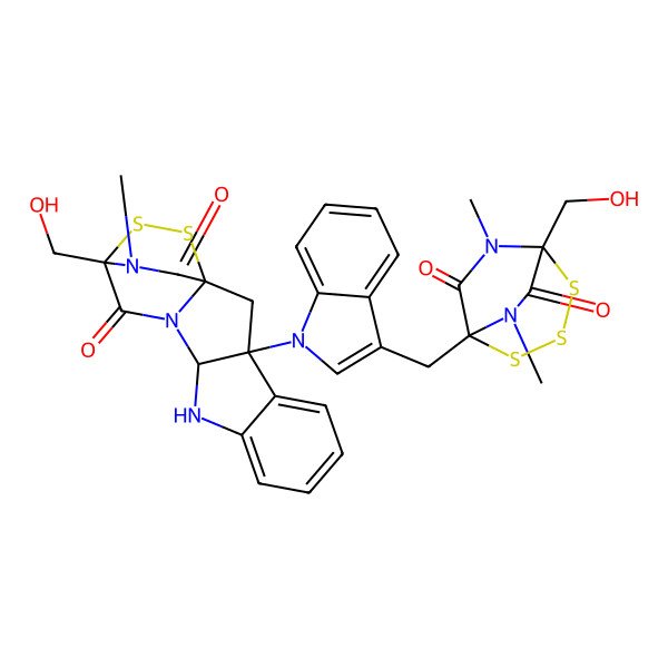 2D Structure of Chetomin D