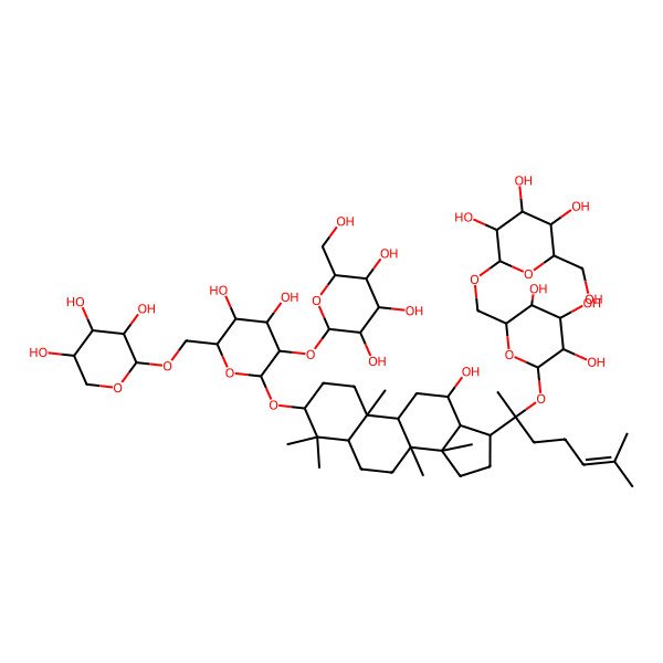 2D Structure of Chikusetsusaponin VI