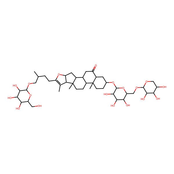 2D Structure of Chinenoside III