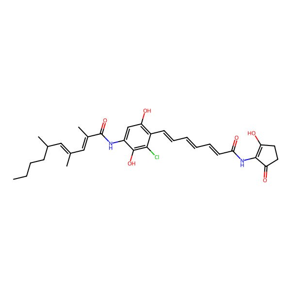 2D Structure of Chinikomycin A