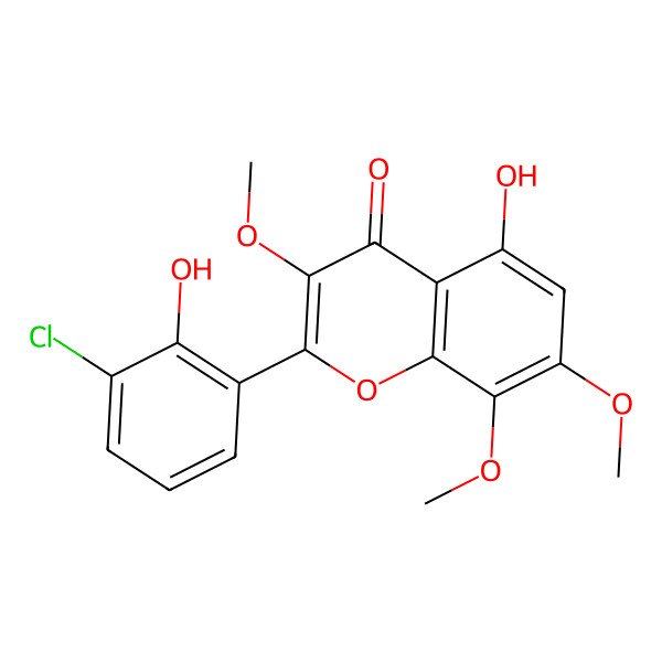 2D Structure of Chlorflavonin